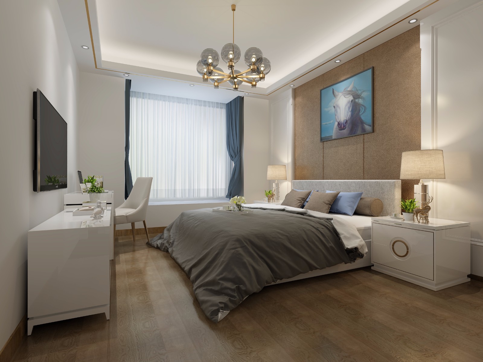 家装设计效果图现代风格-现代简约家装叫什么名字好听？