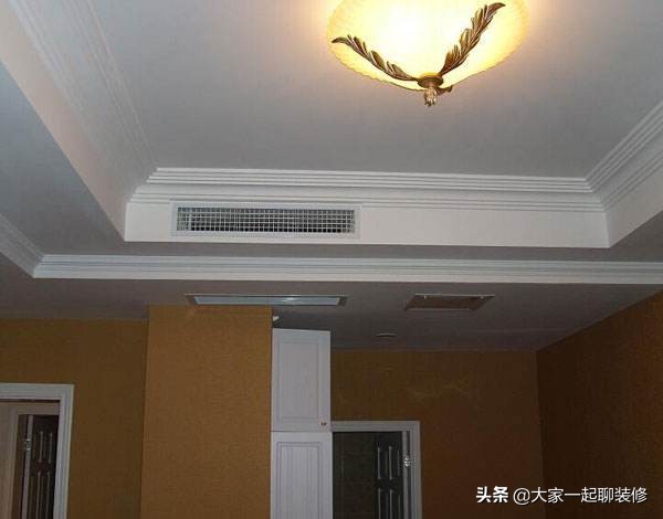 风管机装修图片-客厅装风管机后悔吗？