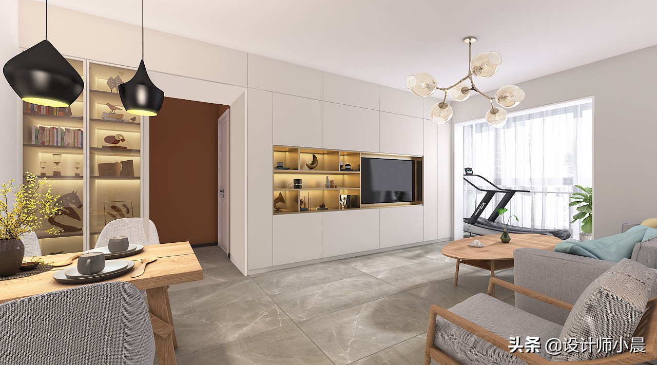 装饰装修设计效果图-你见过哪些让人惊艳的简约风室内装修设计案例？