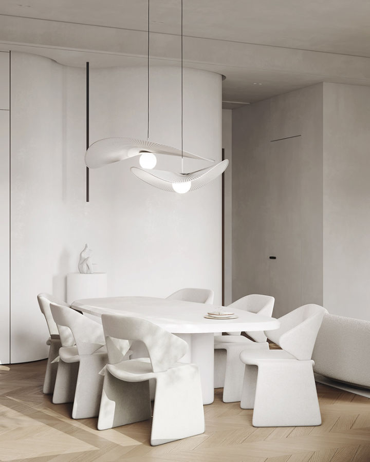 装饰装修设计效果图-你见过哪些让人惊艳的简约风室内装修设计案例？