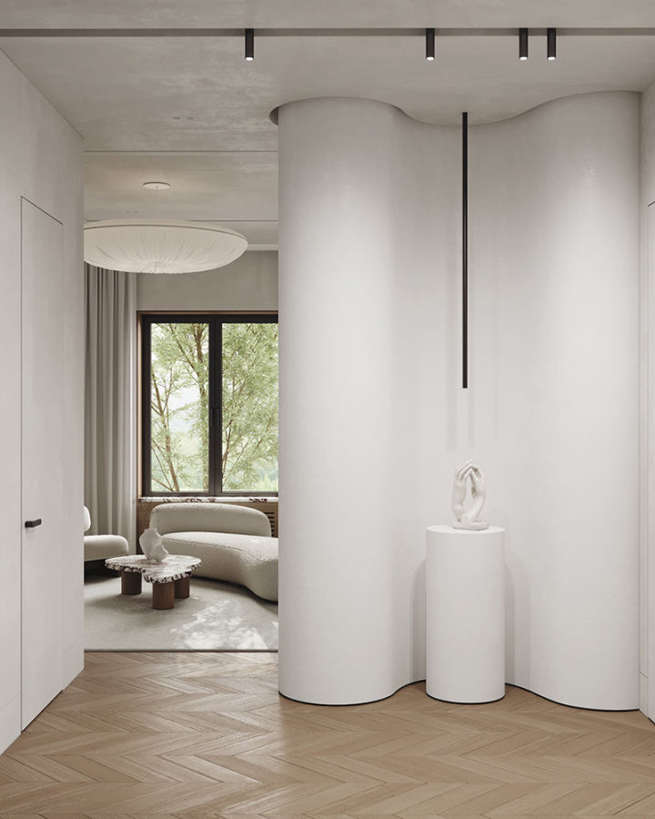 装饰装修设计效果图-你见过哪些让人惊艳的简约风室内装修设计案例？