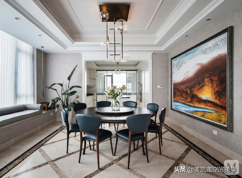 大宅装修效果图-农村的两层小别墅怎么装修好？客厅全屋贴瓷砖，电视背景墙该怎么设计？