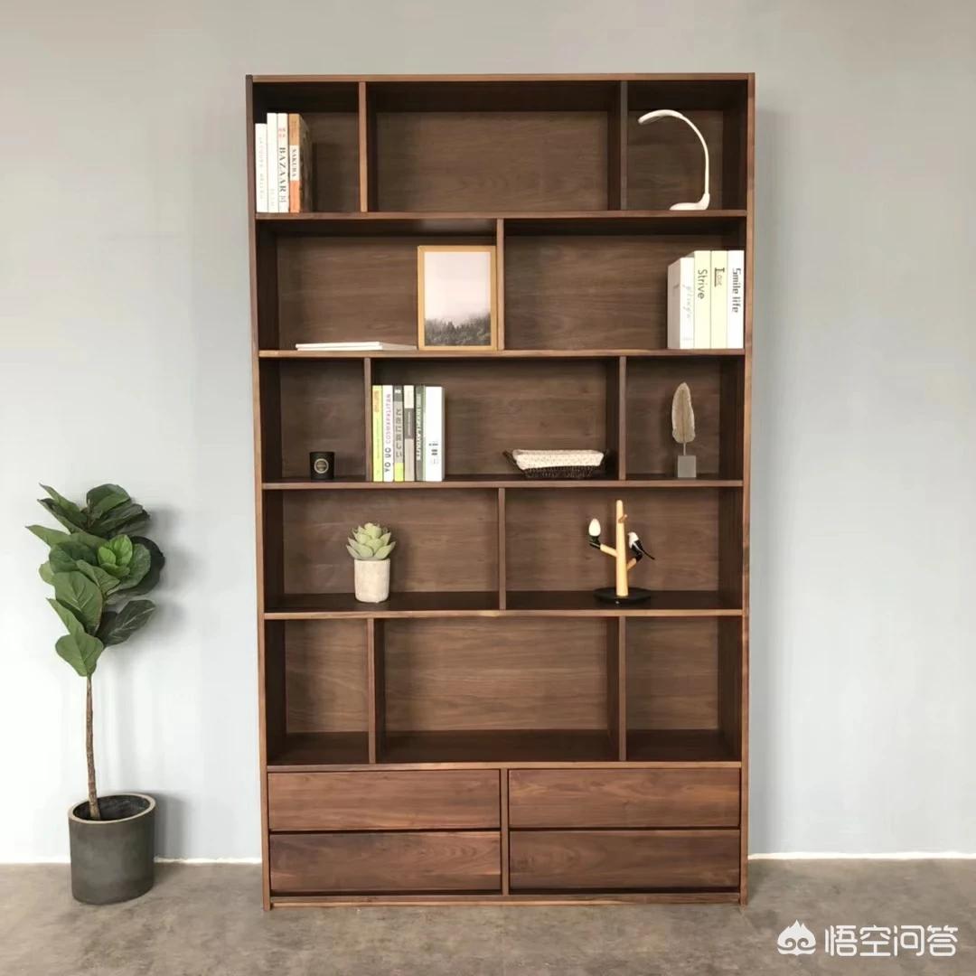 新中式书柜装修效果图-中式书柜一般叫什么？