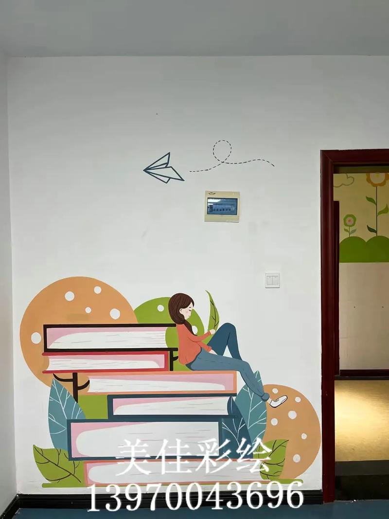 墙面做画-我想学墙绘，好不好学啊？