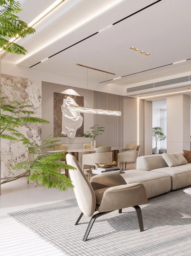 家装设计图效果图轻奢风格怎么画-轻奢装修流程？